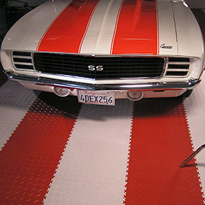 Dalles PVC Garage